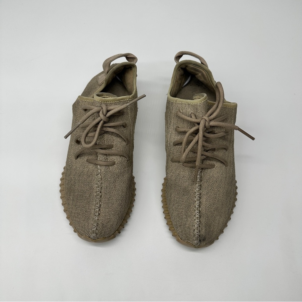 Yeezy Knit Lace-Up Sneakers - Taupe Brown